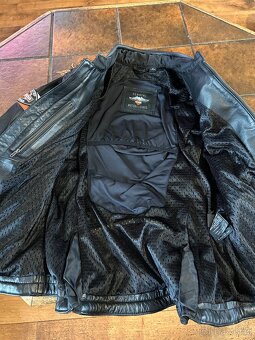 Harley Davidson kožená dámská jezdecká bunda vel. S - 3