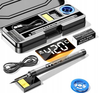Aku mikropájka USB C 260-420 °C - 3