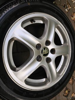 ALU kola letní Škoda 5x100 Fabia III Rapid R15 - 3