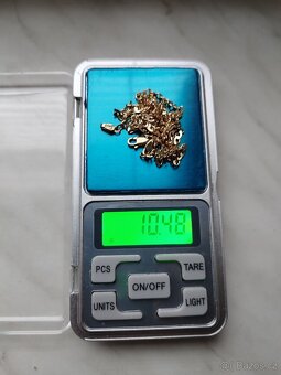 Prodám plný zlatý řetízek 14k. - 3