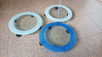 Podložky na květiny - pojízdné - 3