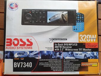 Prodám kvalitní autorádio Boss - 3
