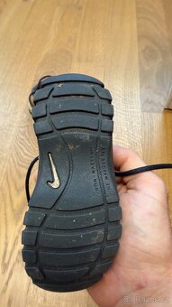 Chlapecké, dětské kožené kotníčkové boty Nike – vel 24 - 3