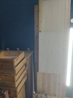 Šatní skríň z masívu - 3