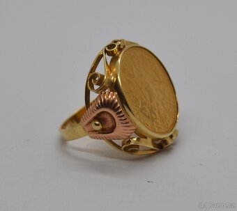 Zlatý prsten s mincí - 3