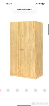 Masivní borovicová skříň - 3