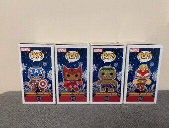Marvel Gingerbread Funko Pop set - 3