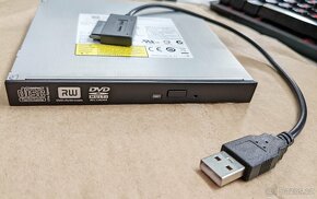 DVD/RW SAMSUNG SN-208 SATA tl. 12,7mm + možno USB - 3