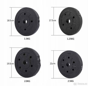 Jednoruční činky 2 x 15 Kg - 3