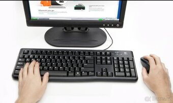 Příslušenství Logitech, Klávesnice, Myš, Podložka - 3