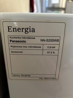 Mikrovlnná trouba Panasonic NN-S255WB - 3