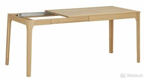 Velký rozkládací jídelní stůl - Jádrový buk masiv 120-180 cm - 3