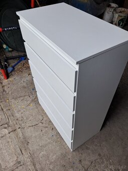 Ikea komoda Kullen 5 zásuvek bílá - 3