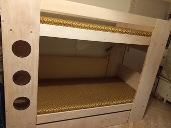 Patrova postel, patrovka včetně matraci - 3
