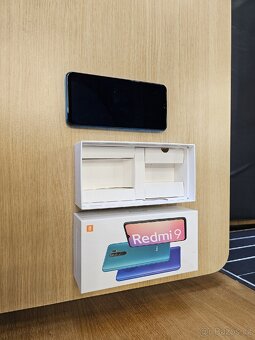 Redmi 9, ocean Green 32gb paměti, super stav - 3