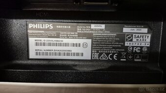 Monitor Philips, LED, 22", Full HD, HDMI, VGA, + klávesnice - 3