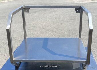 Nerezová police nástěnná gastro 65 cm - 3