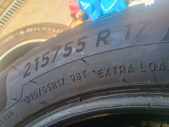 Sada zimní pneu Michelin 215/55/17 hroty - 3