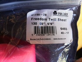 Bucas Freedom Twill sheet - růžová 130 cm - 3