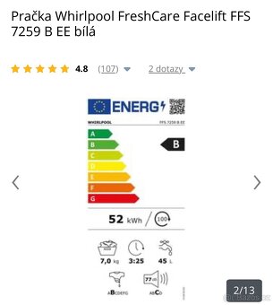 Pračka Whirpool FreshCare - 3