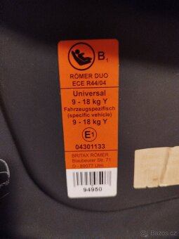 Autosedačka romer duo - 3