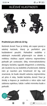 Sportovní kočárek Lionelo Annet Tour - 3