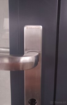 Hliníkové dveře SOLARLUX s žáruvzdorným sklem - 3