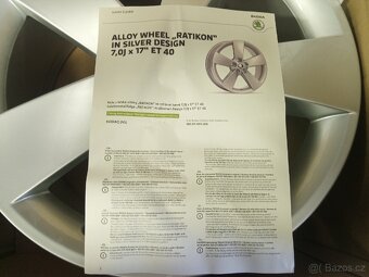 Nové ALU Škoda 5x112 17" RATIKON - 3