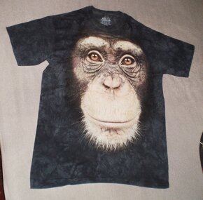 Krásné nové triko s šimpanzem - 3