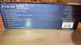 Auto kamera cel-tec M12 dual GPS - 3