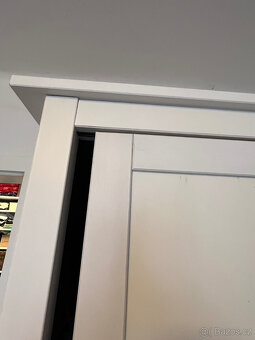 Skříň Hemnes - dřevěná, bílá - 3