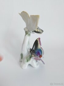 Sběratelská porcelánová figura - motýli - GEROLD - 3