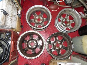 Disky kola 4x100 R14 VW Golf/Jetta MK2 vč. krytek - 3