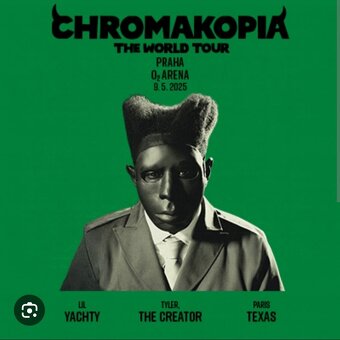 STÁNÍ U PÓDIA - Tyler The Creator, Praha 9.5.2025 - 3