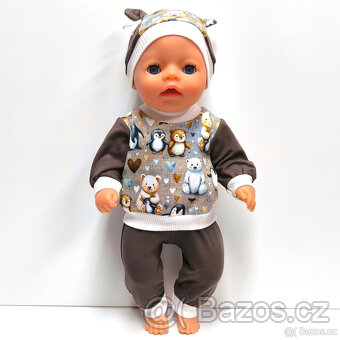 NOVÉ OBLEČKY NA BABY BORN soft touch little 36 cm - 3