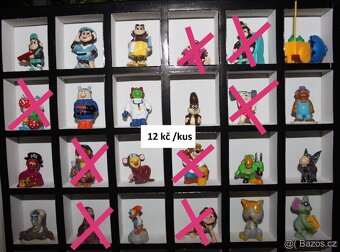 Kinder figurky 1 - 3