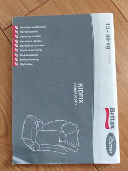 Dětská autosedačka Römer Kidfix - 3