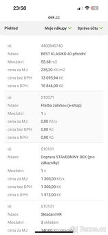 Doprava okolí MB v ceně dlažba Best klasiko 40mm - 3