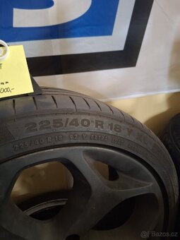Alu kola Ford ST, R18 + letní pneu 225/40 R18 - 3
