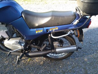 Jawa 350/640 blue style - 3