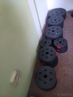 Prodám nové kotouče 110kg - 3