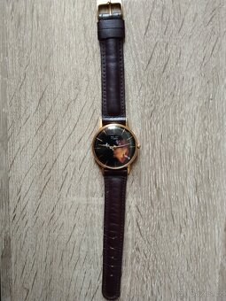 Prodám hodinky Poljot, pozlacený plášť - 3