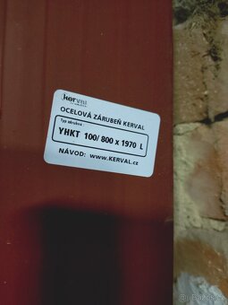 Zárubeň 80L s těsněním Kerval - 3