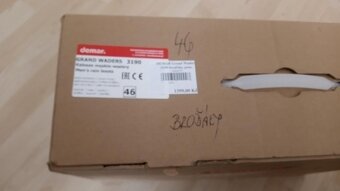 Broďáky - Demar GRAND WADERS holínky č.46 - 3