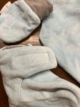 Zimní komplet Outlast - čepička, šátek, capáčky, rukavice - 3