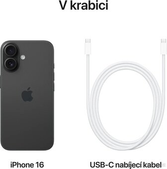 iPhone 16 Plus 128GB černá   NOVÝ ZABALENÝ - 3