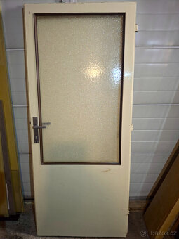 Dveře interiérové (staré) - 3ks - 3