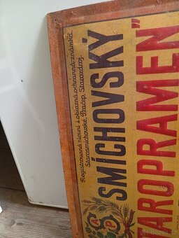 Smaltovaná cedule rok 1911 Staropramen - 3