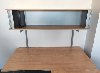 200 x 160 cm Kancelářský rohový stůl + Archiv na šanony - 3