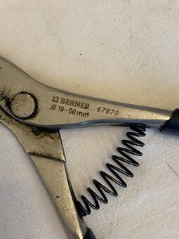 Kleště na pojistné kroužky BERNER - 3